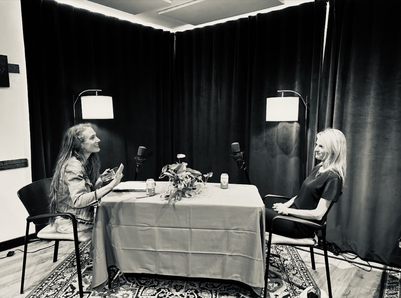 Dr. Leah Katz with Bianca Harris